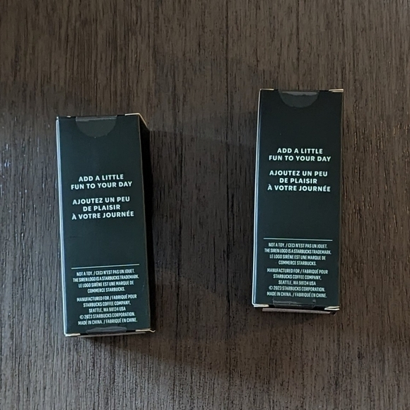 Starbucks NIB Blue Ombré Iridescent Studded Keychain Bundle of 2 - Picture 5 of 7